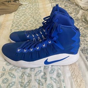 Nike  Hyperdunk Men’s High Top Basketball Shoe Royal Blue 856483-441 Size 15